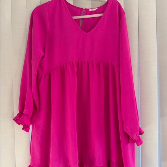 JODIFL Dresses & Skirts - Vibrant Pink Women's Mini Dress